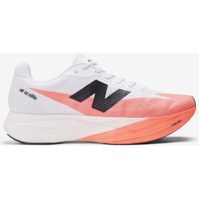 Chaussures New Balance FuelCell SuperComp Elite v5 blanc orange - 42.5 - Publicité Chaussures New Balance FuelCell SuperComp Elite v5 blanc orange - 42.5 - Publicité