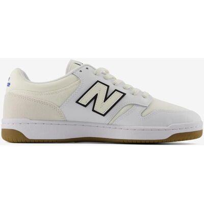Baskets New Balance 480 blanc pur noir bleu - 41.5 - Publicité Baskets New Balance 480 blanc pur noir bleu - 41.5 - Publicité