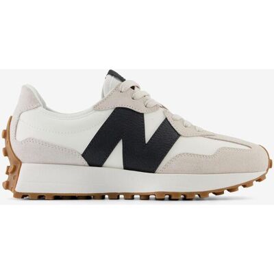 Chaussures New Balance 327 blanc beige noir femme - 41.5 - Publicité Chaussures New Balance 327 blanc beige noir femme - 41.5 - Publicité