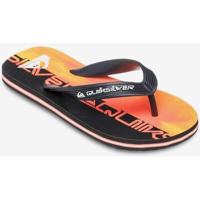 Tongs Quiksilver Molokai Art 25 orange noir enfant - 35 - Publicité Tongs Quiksilver Molokai Art 25 orange noir enfant - 35 - Publicité