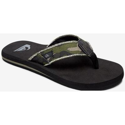Tongs Quiksilver Monkey Abyss noir vert - 39 - Publicité Tongs Quiksilver Monkey Abyss noir vert - 39 - Publicité