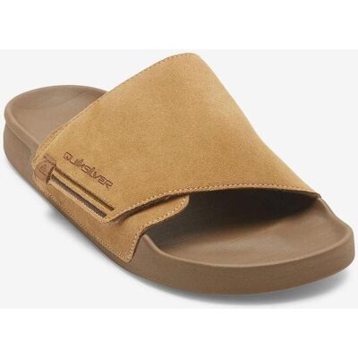 Sandales Quiksilver Rivi Suede marron clair - 39 - Publicité Sandales Quiksilver Rivi Suede marron clair - 39 - Publicité