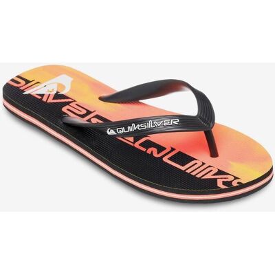 Tongs Quiksilver Molokai Art 25 orange noir - 39 - Publicité Tongs Quiksilver Molokai Art 25 orange noir - 39 - Publicité