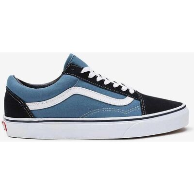 Chaussures Vans Old Skool bleu marine blanc - 39 - Publicité Chaussures Vans Old Skool bleu marine blanc - 39 - Publicité