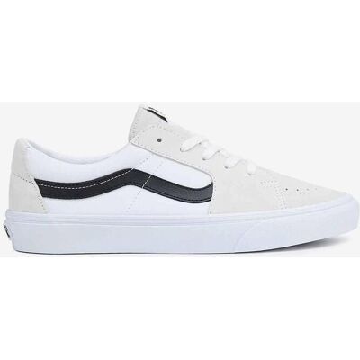 Chaussures Vans Sk8-Low blanc - 36.5 - Publicité Chaussures Vans Sk8-Low blanc - 36.5 - Publicité