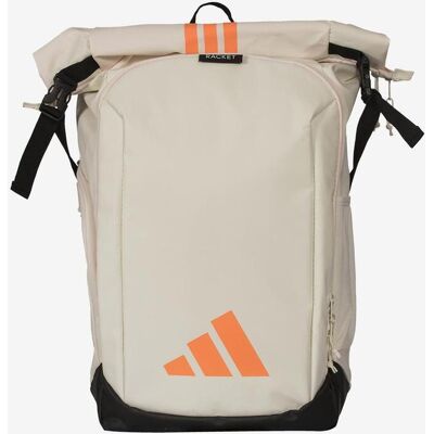 Sac à dos adidas Multigame 2026 blanc orange - Publicité Sac à dos adidas Multigame 2026 blanc orange - Publicité