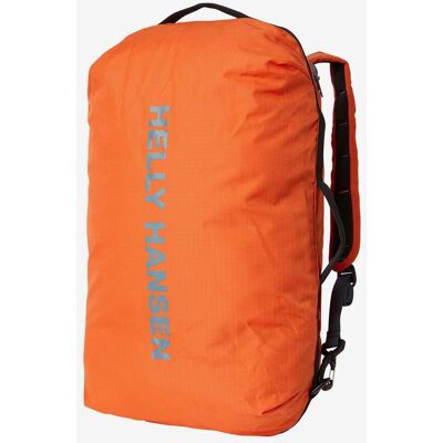 Sac Helly Hansen Canyon Duffel 65L orange gris - Publicité Sac Helly Hansen Canyon Duffel 65L orange gris - Publicité
