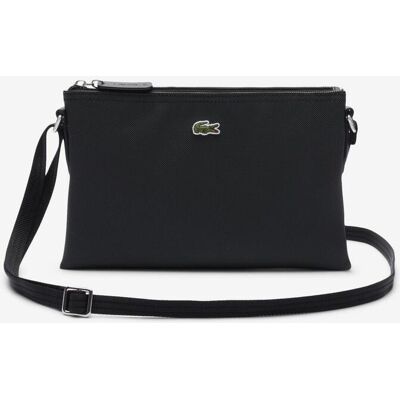 Bandoulière Lacoste L.12.12 Concept Flat Shoulder noir pur - Publicité Bandoulière Lacoste L.12.12 Concept Flat Shoulder noir pur - Publicité