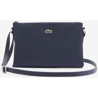 Bandoulière Lacoste L.12.12 Concept Flat Shoulder bleu marine - Publicité Bandoulière Lacoste L.12.12 Concept Flat Shoulder bleu marine - Publicité
