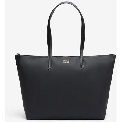 Sac Lacoste Large L.12.12 Concept femme noir pur - Publicité Sac Lacoste Large L.12.12 Concept femme noir pur - Publicité
