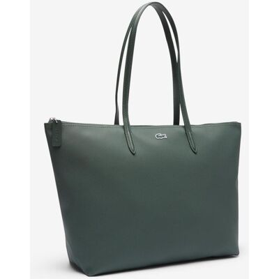 Sac à main Lacoste Large L.12.12 Concept vert foncé femme - Publicité Sac à main Lacoste Large L.12.12 Concept vert foncé femme - Publicité