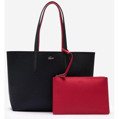 Sac Lacoste Style noir pur rose - Publicité Sac Lacoste Style noir pur rose - Publicité