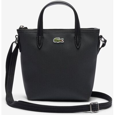 Sac à main Lacoste Tote Mini L.12.12 Concept noir femme - Publicité Sac à main Lacoste Tote Mini L.12.12 Concept noir femme - Publicité