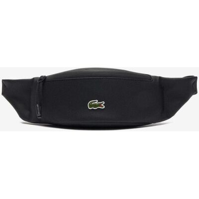 Sac banane Lacoste Waist noir pur - Publicité Sac banane Lacoste Waist noir pur - Publicité