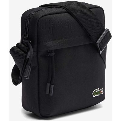 Bandoulière Lacoste Vertical Camera Neocroc noir pur - Publicité Bandoulière Lacoste Vertical Camera Neocroc noir pur - Publicité