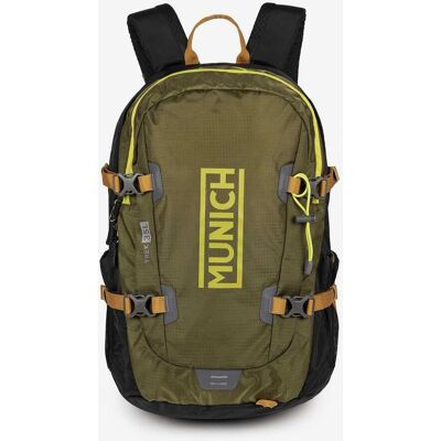 Sac à dos Munich Gym Sports Backpack Treck vert noir - Publicité Sac à dos Munich Gym Sports Backpack Treck vert noir - Publicité