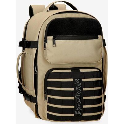 Sac à dos Reebok Cross One 44 beige noir - Publicité Sac à dos Reebok Cross One 44 beige noir - Publicité