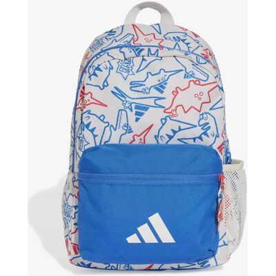 Sac à dos adidas Adiraptor bleu blanc pour enfant - Publicité Sac à dos adidas Adiraptor bleu blanc pour enfant - Publicité