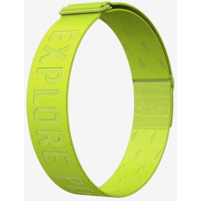 Bande de moniteur de fréquence cardiaque Coros vert citron - Publicité Bande de moniteur de fréquence cardiaque Coros vert citron - Publicité