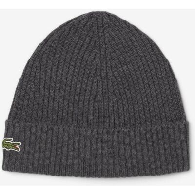 Bonnet Lacoste Logo gris foncé - Publicité Bonnet Lacoste Logo gris foncé - Publicité