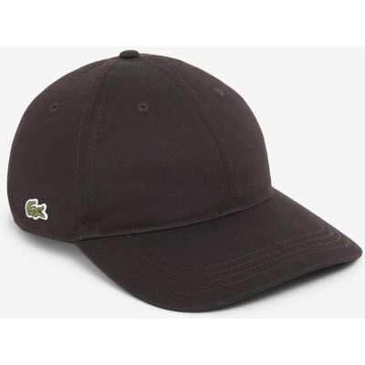 Casquette Lacoste Classic Logo marron - Publicité Casquette Lacoste Classic Logo marron - Publicité