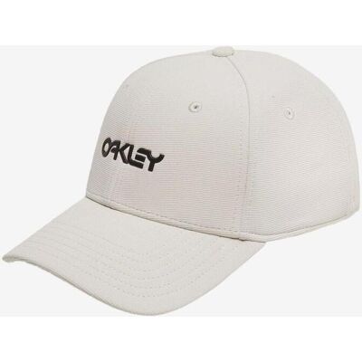 Casquette Oakley 6 Panel Stretch Embossed blanc pur noir - S-M - Publicité Casquette Oakley 6 Panel Stretch Embossed blanc pur noir - S-M - Publicité