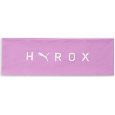 Bandeau Puma x HYROX rose blanc - Publicité Bandeau Puma x HYROX rose blanc - Publicité