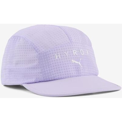 Casquette Puma x HYROX Running 5 lilas clair - Publicité Casquette Puma x HYROX Running 5 lilas clair - Publicité