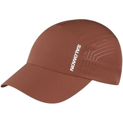 Casquette Salomon ShakeOut brun rougeâtre - S-M - Publicité Casquette Salomon ShakeOut brun rougeâtre - S-M - Publicité