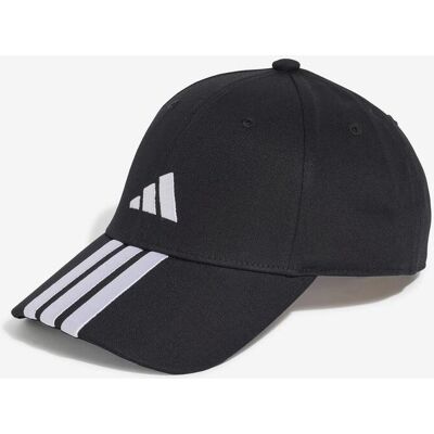 Casquette adidas Baseball New Logo 3 bandes enfant noir blanc - S-M - Publicité Casquette adidas Baseball New Logo 3 bandes enfant noir blanc - S-M - Publicité