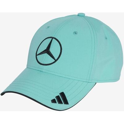 Casquette adidas Mercedes - AMG Petronas Formula One Team Driver bleu noir - M-L - Publicité Casquette adidas Mercedes - AMG Petronas Formula One Team Driver bleu noir - M-L - Publicité