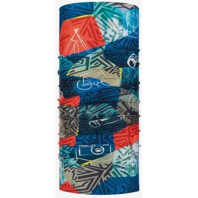 Buff Coolnet UV+ Child Stony Multi rouge bleu multicolore enfant - Publicité Buff Coolnet UV+ Child Stony Multi rouge bleu multicolore enfant - Publicité