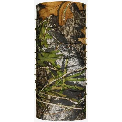 Buff Mossy Oak Coolnet UV+ Obsession vert multicolore - Publicité Buff Mossy Oak Coolnet UV+ Obsession vert multicolore - Publicité