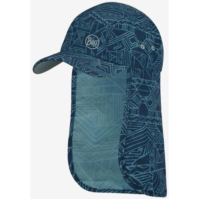 Casquette Buff Bimini Cap Kasai Night Blue bleu foncé enfant - Publicité Casquette Buff Bimini Cap Kasai Night Blue bleu foncé enfant - Publicité