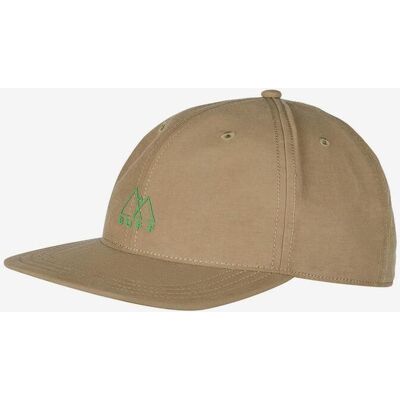 Casquette Buff Baseball Cap Solid Sand Logo marron clair - Publicité Casquette Buff Baseball Cap Solid Sand Logo marron clair - Publicité