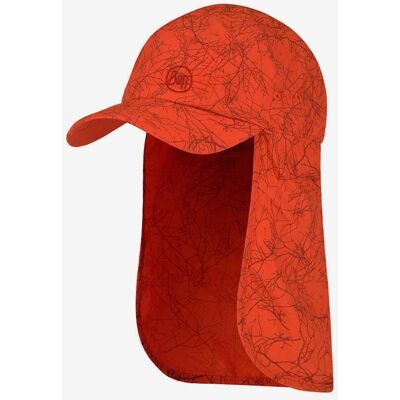 Casquette Buff Sahara rouge enfant - Publicité Casquette Buff Sahara rouge enfant - Publicité