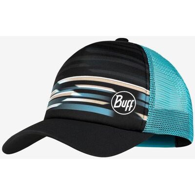 Casquette Buff Trucker noir bleu enfant - Publicité Casquette Buff Trucker noir bleu enfant - Publicité