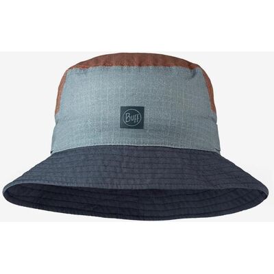Chapeau Buff Sun Bucket gris bleu - S-M - Publicité Chapeau Buff Sun Bucket gris bleu - S-M - Publicité