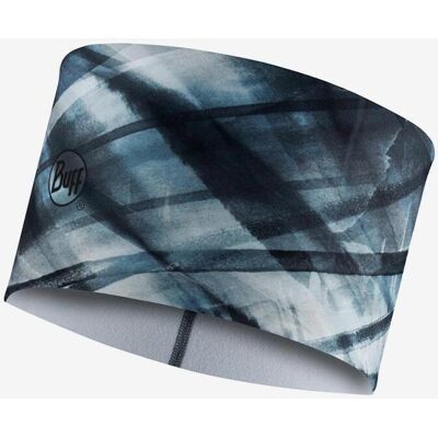Bandeau Buff Tech Fleece gris bleuté noir - Publicité Bandeau Buff Tech Fleece gris bleuté noir - Publicité