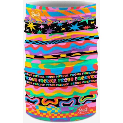 Buff Original Ecostretch Pride bleu vert - Publicité Buff Original Ecostretch Pride bleu vert - Publicité