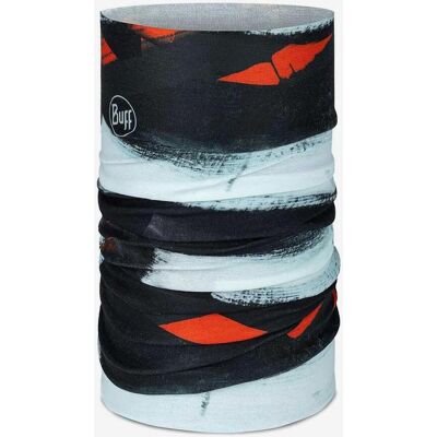 Buff Coolnet UV noir blanc orange - Publicité Buff Coolnet UV noir blanc orange - Publicité