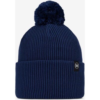 Bonnet Buff Knitted Renvi bleu nuit - Publicité Bonnet Buff Knitted Renvi bleu nuit - Publicité