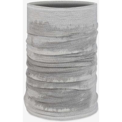 Buff Merino Lightweight Prints gris clair blanc - Publicité Buff Merino Lightweight Prints gris clair blanc - Publicité