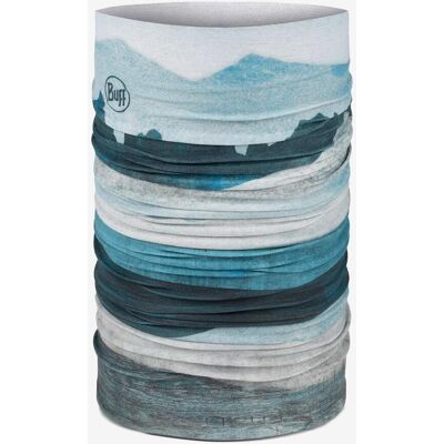 Buff Coolnet UV bleu blanc - Publicité Buff Coolnet UV bleu blanc - Publicité