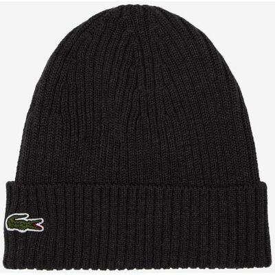 Bonnet Lacoste Bonnet Logo gris foncé - Publicité Bonnet Lacoste Bonnet Logo gris foncé - Publicité