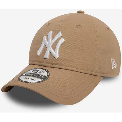 Casquette New Era League Essential 9TWENTY NY Yankees marron clair - Publicité Casquette New Era League Essential 9TWENTY NY Yankees marron clair - Publicité