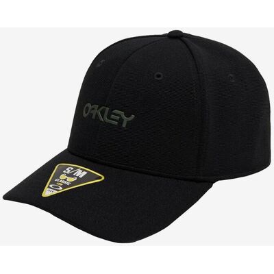 Casquette Oakley 6 Panel Stretch Metallic noir - S-M - Publicité Casquette Oakley 6 Panel Stretch Metallic noir - S-M - Publicité