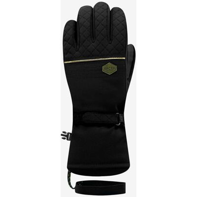 Gants Racer G Snow 5 noir jaune femme - 6 - Publicité Gants Racer G Snow 5 noir jaune femme - 6 - Publicité