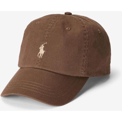 Casquette Ralph Lauren Classic Sport marron - Publicité Casquette Ralph Lauren Classic Sport marron - Publicité