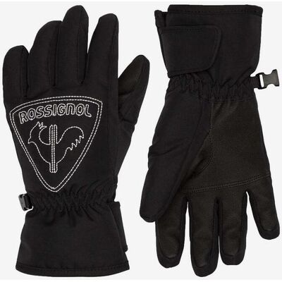 Gants Rossignol Jane Rooster G - Gants, Junior, Noir - Publicité Gants Rossignol Jane Rooster G - Gants, Junior, Noir - Publicité